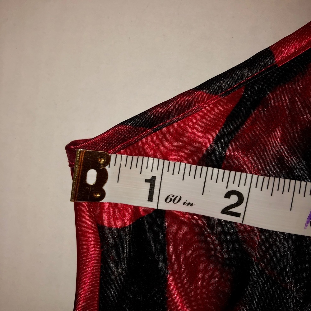 Intimates Pajamas Set Red Rose Sexy Sz Large Morgan Taylor - Picture 5 of 16